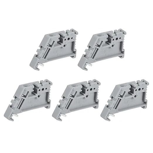 DIN RAIL UNIVERSAL TERMINAL BLOCKS ENDING / END STOPPER 35mm
