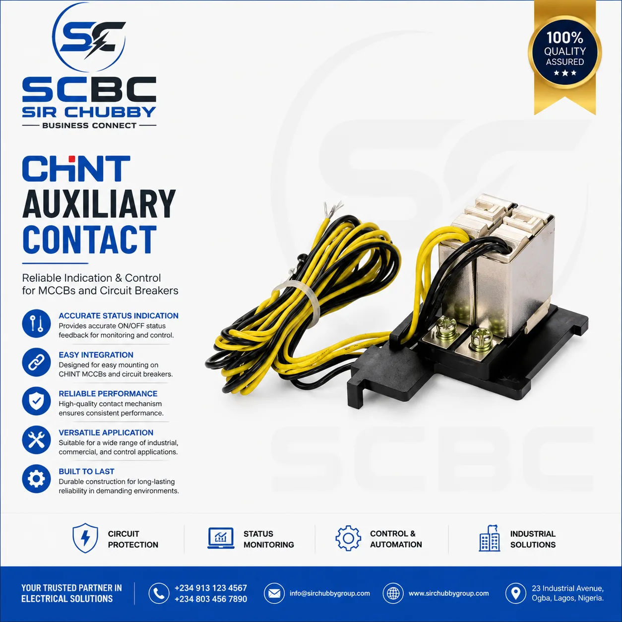 CHINT AUXILIARY CONTACT