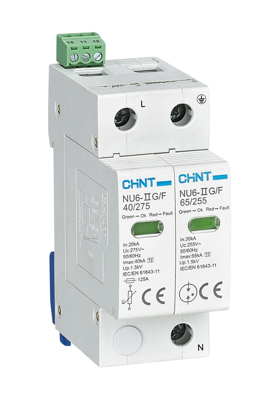NU6-II 2P SURGE ARRESTOR