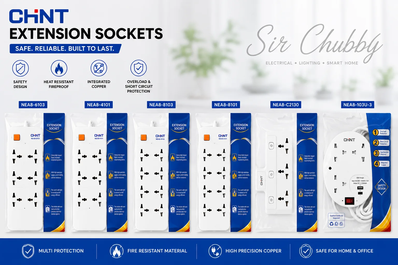 CHINT EXTENSION SOCKET