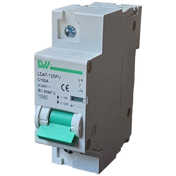 LW 1P 100A DC MCB BREAKER