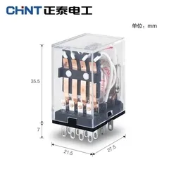 CHINT INDUSTRIAL MINIATURE POWER RELAY WITH LED LAMP