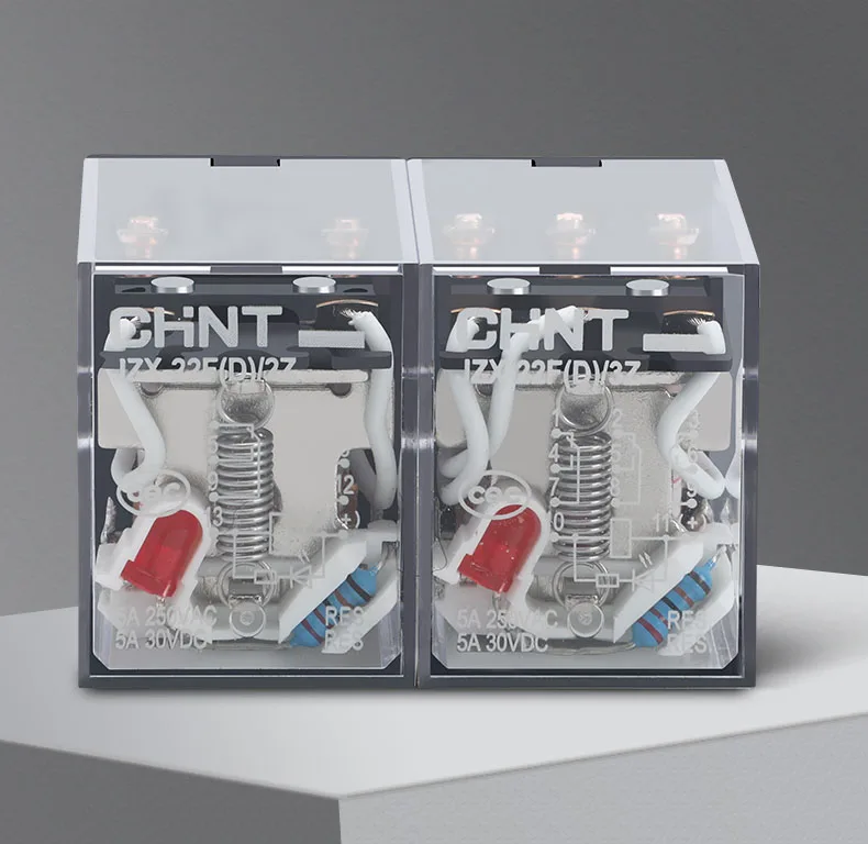 CHINT INDUSTRIAL MINIATURE POWER RELAY WITH LED LAMP image 2