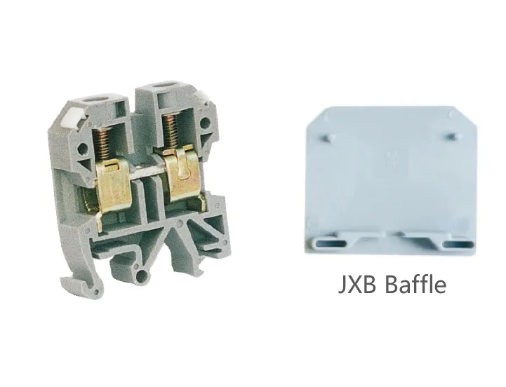 Terminal block JXB-4/35 4mm2, 32A, 800V
