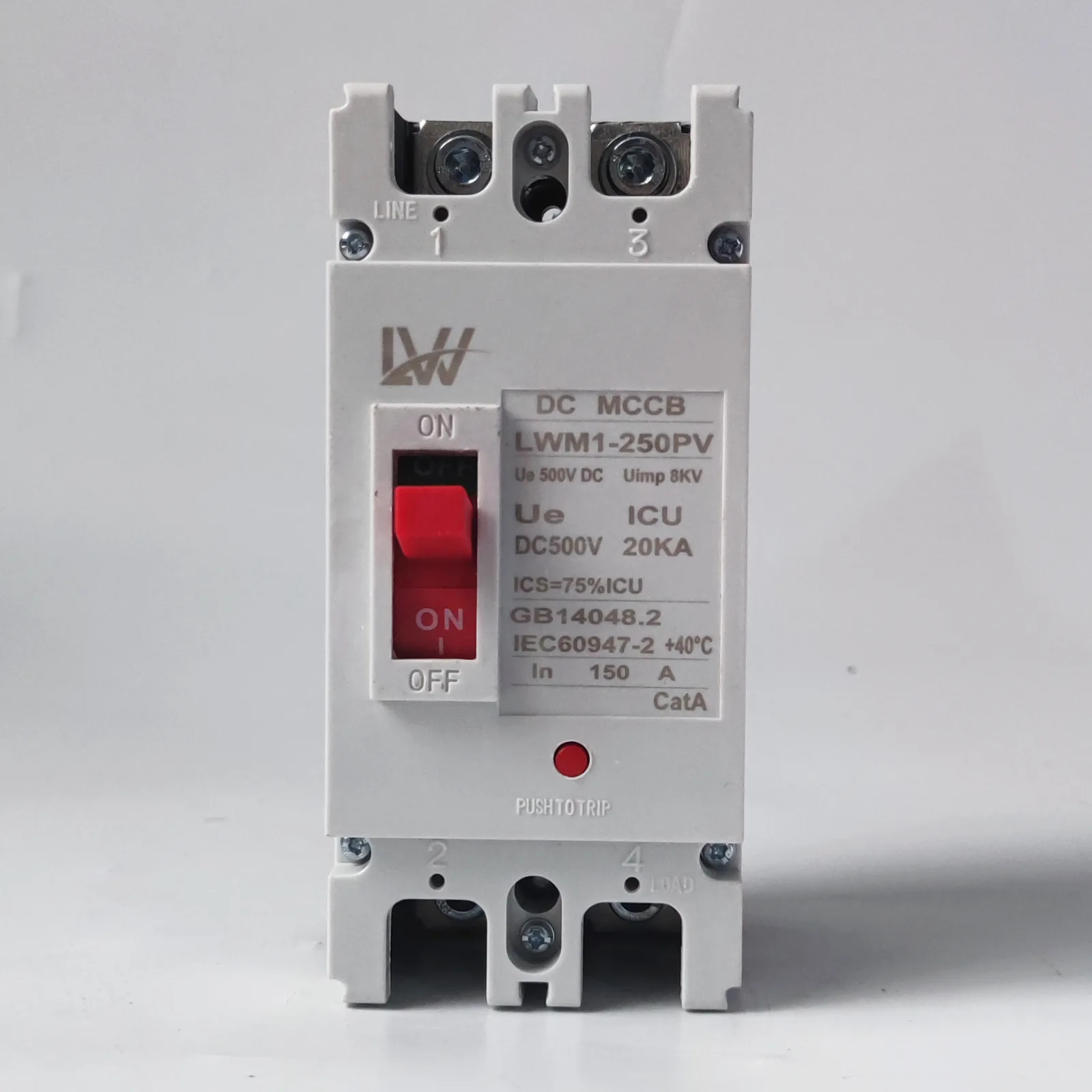 LW MCCB DC CIRCUIT BREAKER