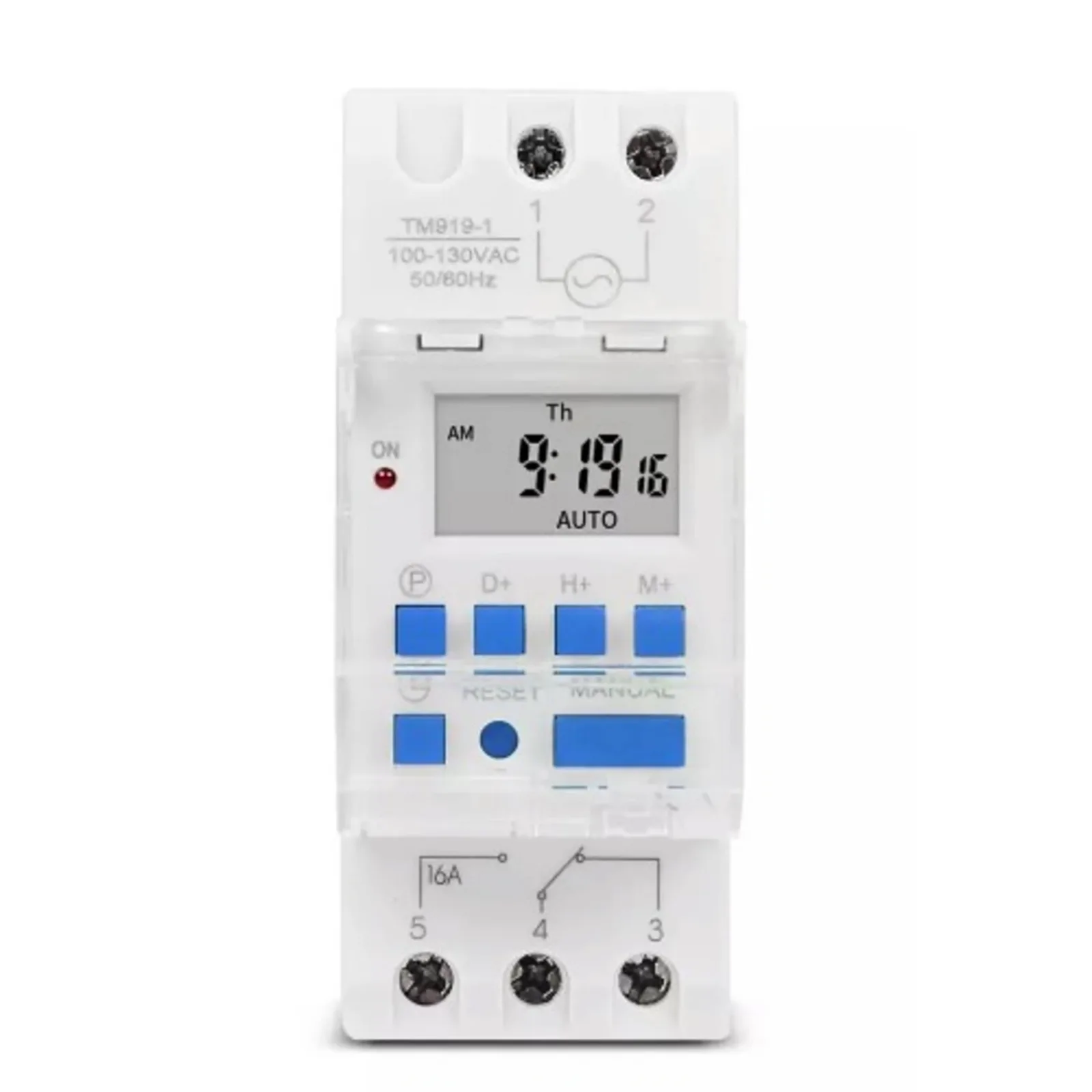 DIGITAL PROGRAMMABLE ELECTRIC TIMER SWITCH (AC) 16A