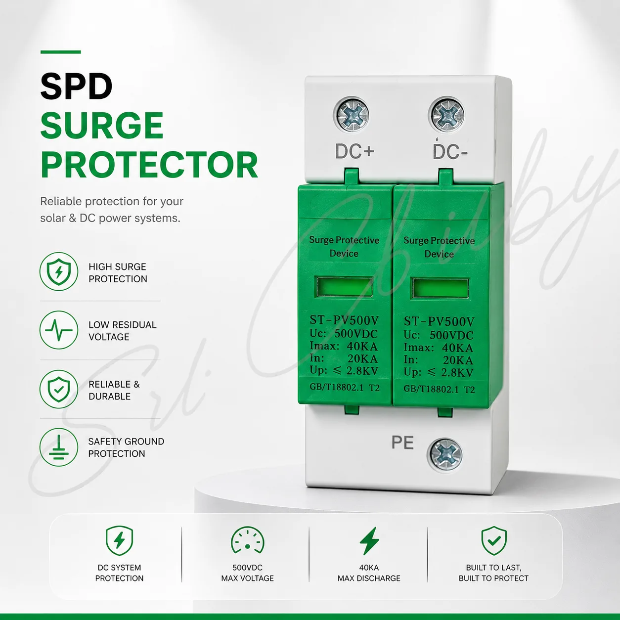 500V DC SURGE PROTECTVE DEVICE (SPD)