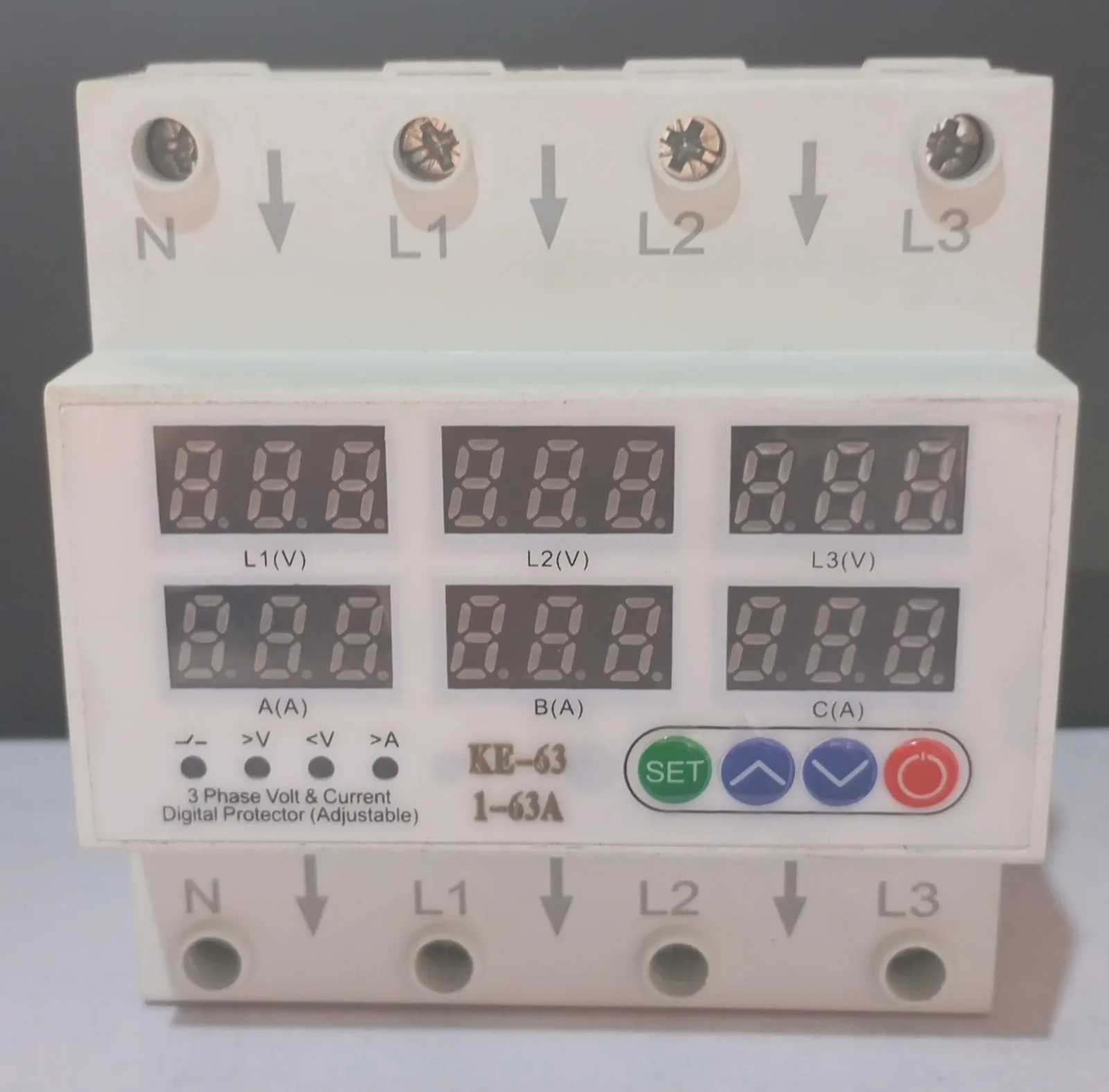 AUTOMATIC RECONNECT TYPE ADJUSTABLE VOLTAGE PROTECTOR (AC)