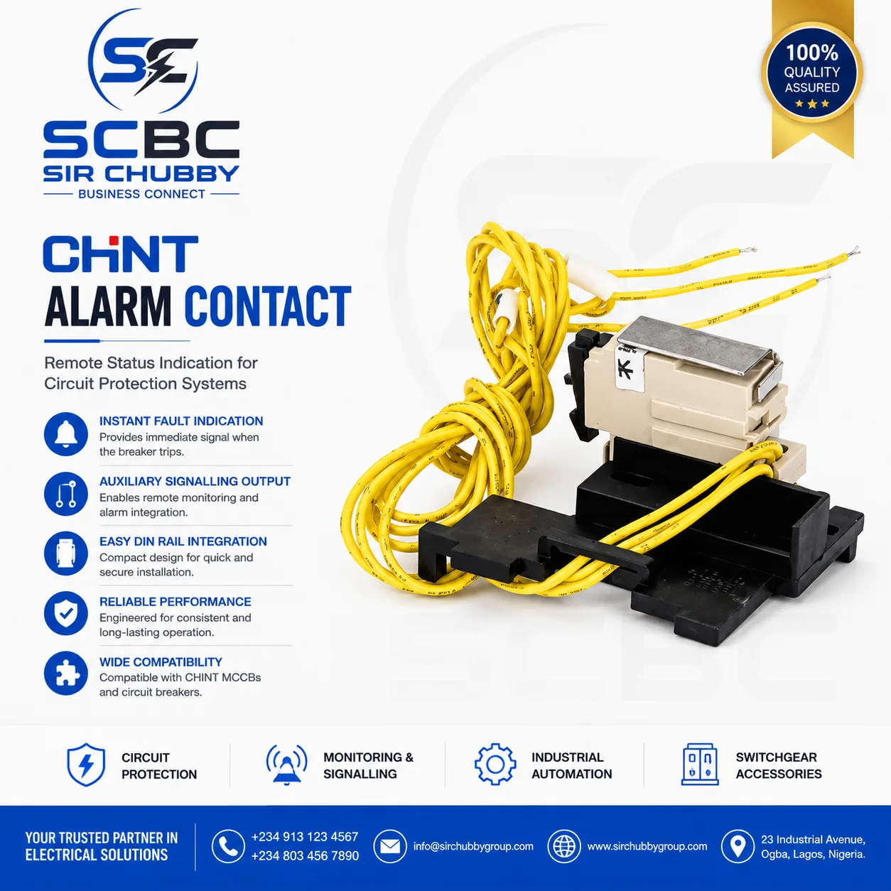 CHINT ALARM CONTACT