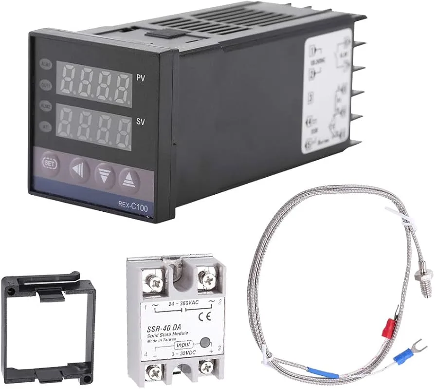 DUAL DIGITAL RKC DISPLAY PID TEMPERATURE CONTROLLER (AC)