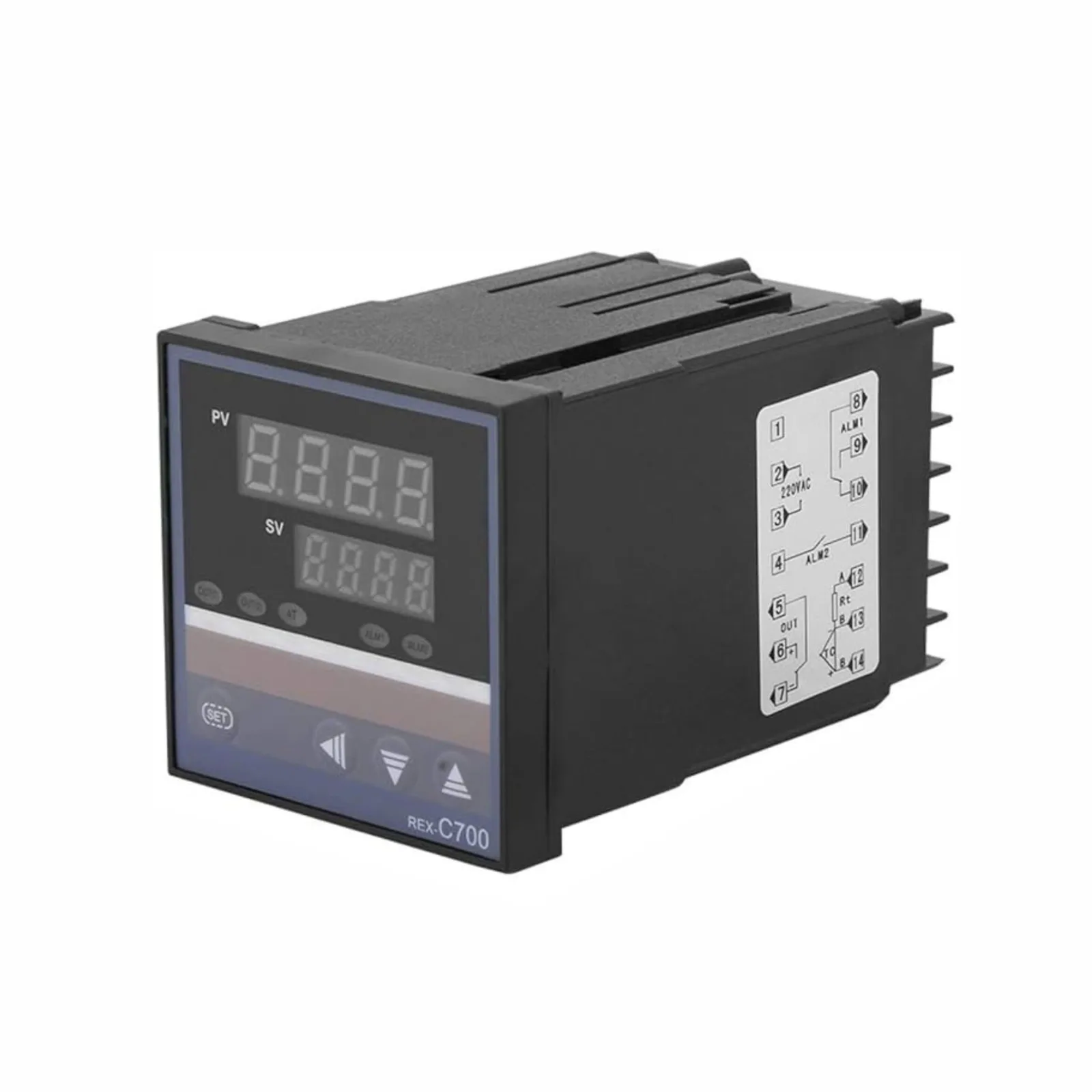  DUAL DIGITAL RKC DISPLAY PID TEMPERATURE CONTROLLER (AC) image 2