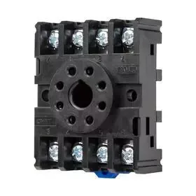 8-PIN BASE FOR RELAY AND TIMER (ROUND)