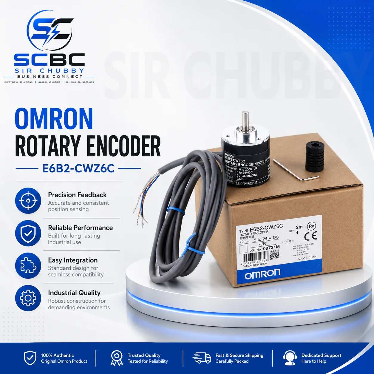 OMRON E6B2-CWZ6C ROTARY ENCODER
