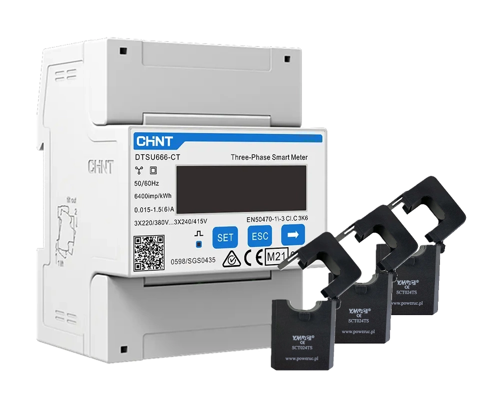 CHINT 3-PHASE SMART ENERGY METER DIN RAIL KWH CHECK METER