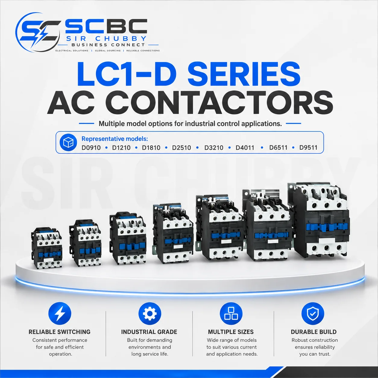 STEL AC CONTACTORS LC1-D SERIES