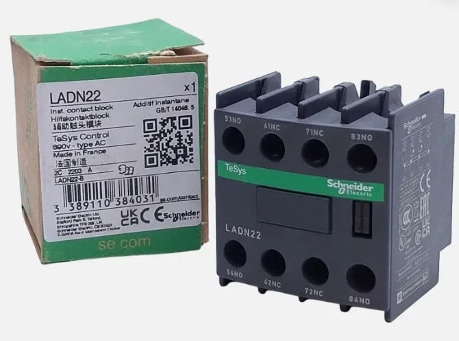 SCHNEIDER AUXILIARY CONTACT BLOCK